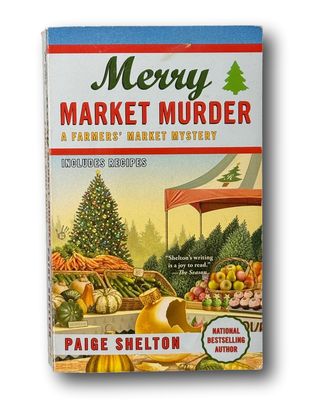 3/$12 Merry Market Murder by Page Shelton